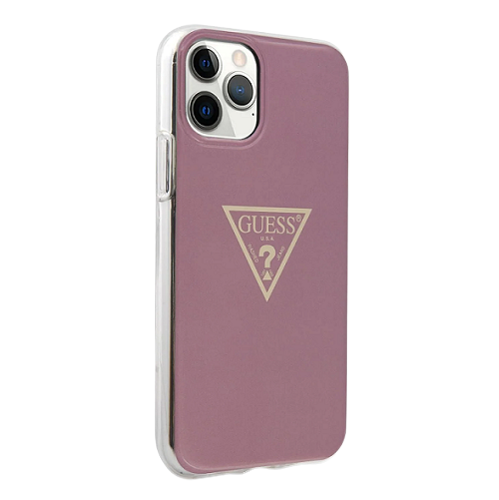 Guess maska Metallic Effect Triangle Logo