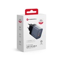 Forcell zidni adapter USB+USB C 45W
