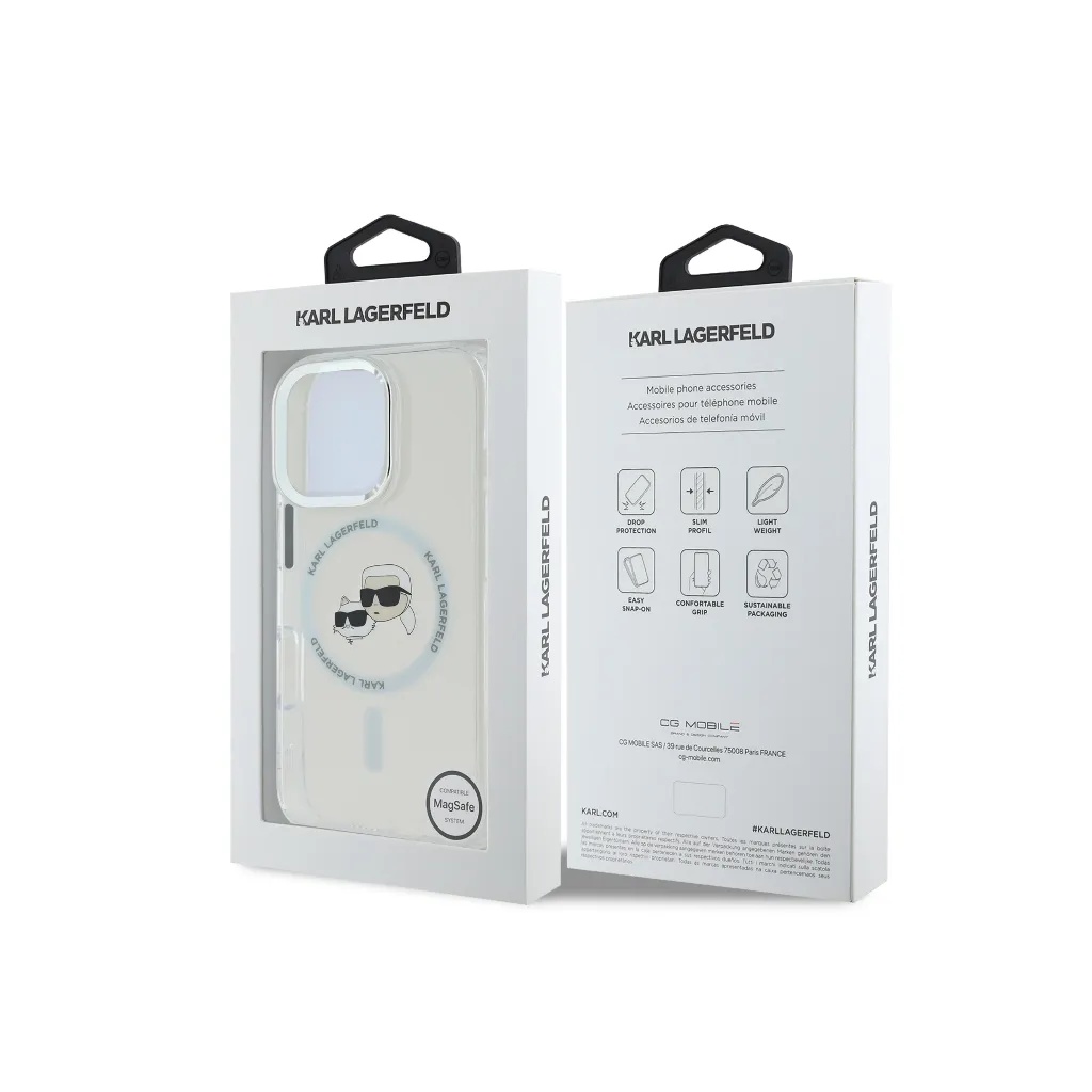 Karl Lagerfeld maska K&C Heads Metal Frame MagSafe_3.webp