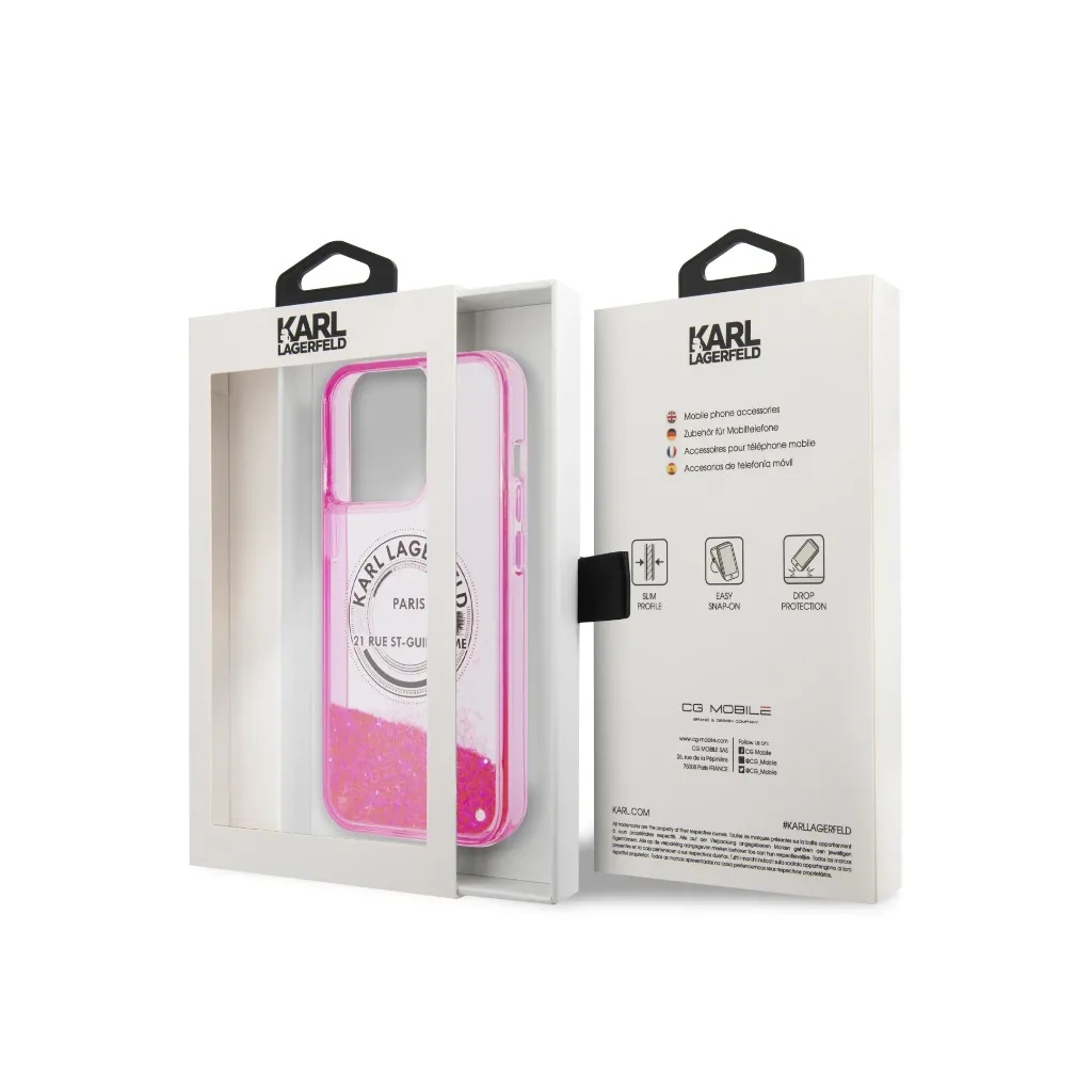 Karl Lagerfeld maska Liquid Glitter RSG Logo