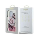 Guess maska MagSafe Flowers Liquid Glitter 4.webp