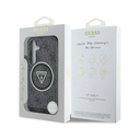 Guess maska MagSafe 4G Pattern Gold Ring Glitter