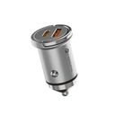 Forcell auto adapter F-Energy Mini USB C + USB