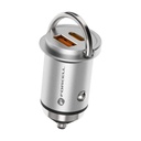 Forcell auto adapter F-Energy Mini USB C + USB