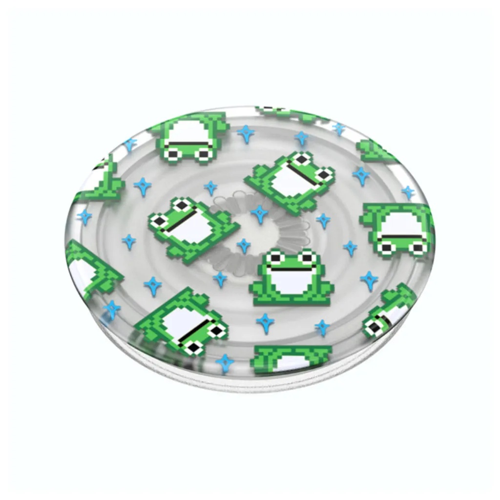 PopSockets držač za mobitel PlantCore 8 Bit Frogs