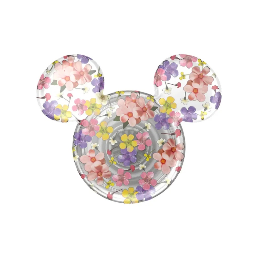 PopSockets držač za mobitel Earridescent Mickey Cascading Flowers