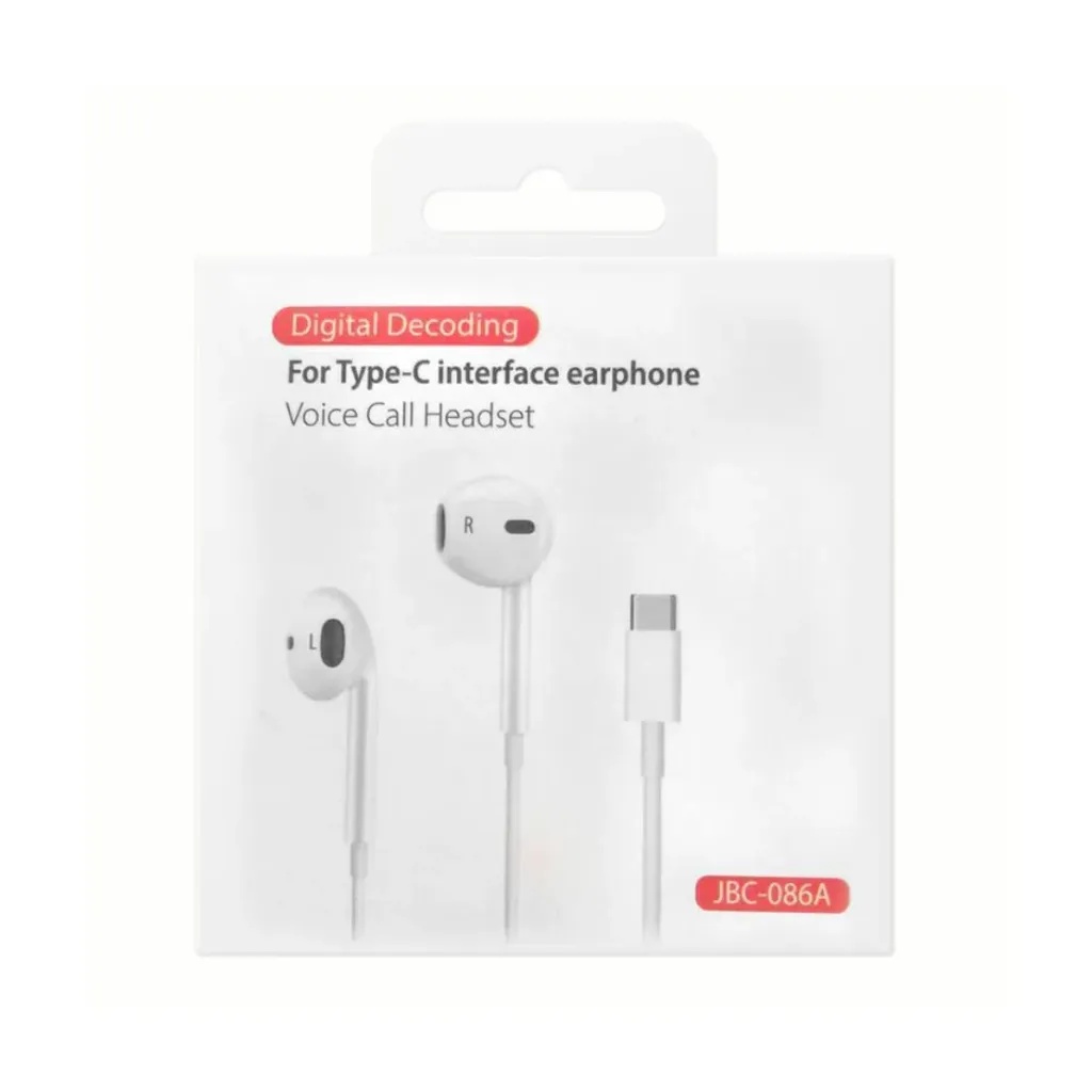 Slušalice Stereo JBC-086A USB C