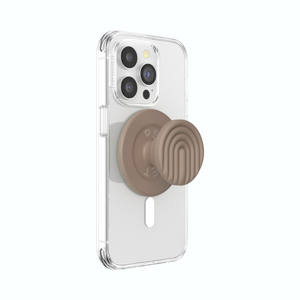PopSockets držač za mobitel MagSafe Round PopOut Latte Curves