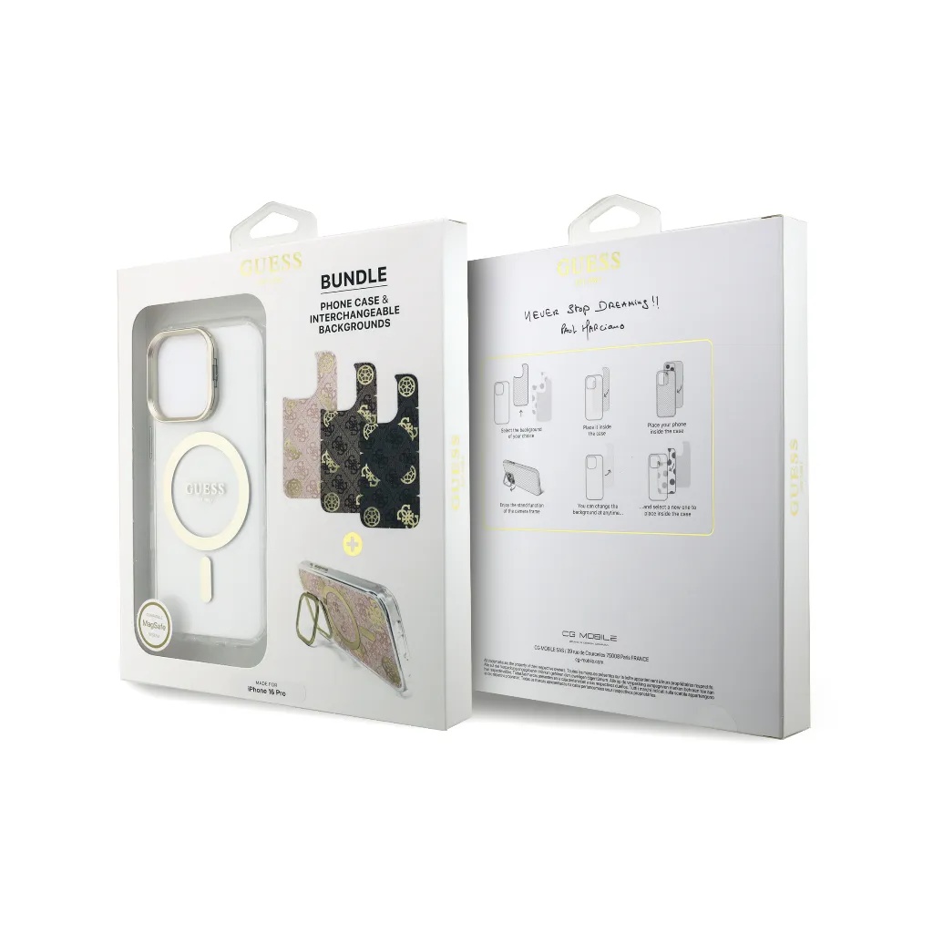 Guess maska MagSafe Camera Stand Interchangeable V5