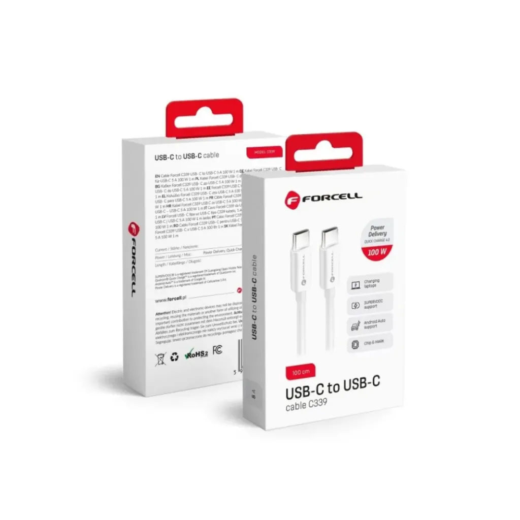 Forcell kabel C339 USB C