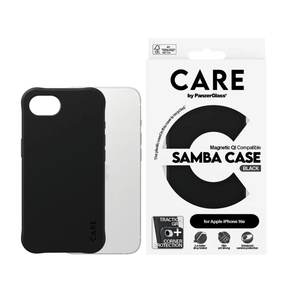 PanzerGlass maska CARE Samba MagSafe Black