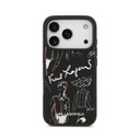 Karl Lagerfeld maska MagSafe Grained Sketch Pattern