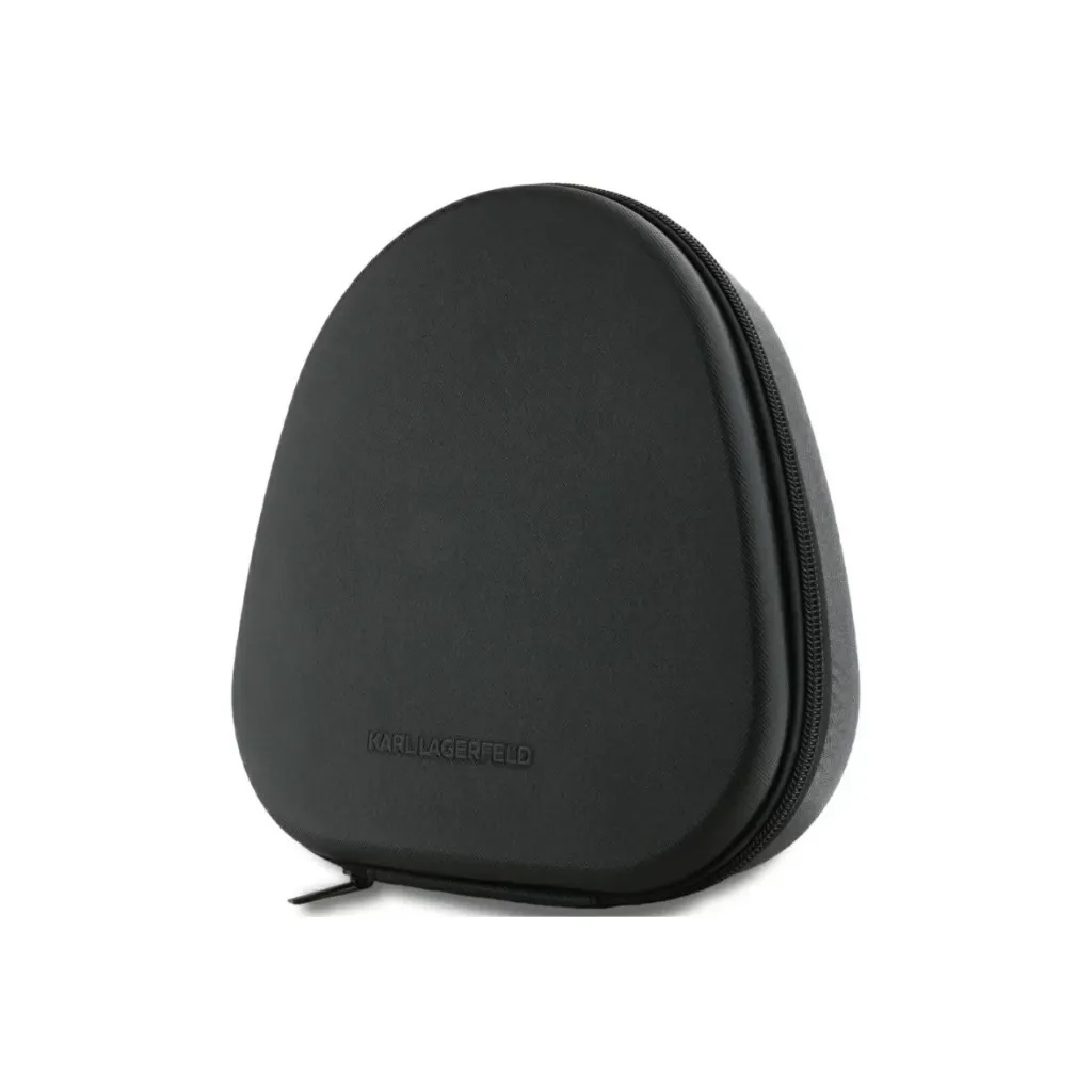 Karl Lagerfeld slušalice Saffiano Elongated Metal Logo