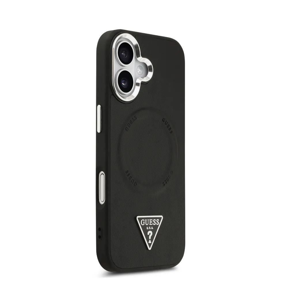 Guess maska MagSafe Triangle Logo Camera Frame