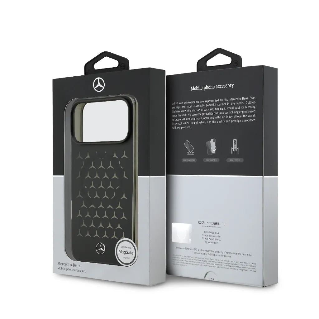 Mercedes-Benz maska MagSafe Frosted New Star Pattern
