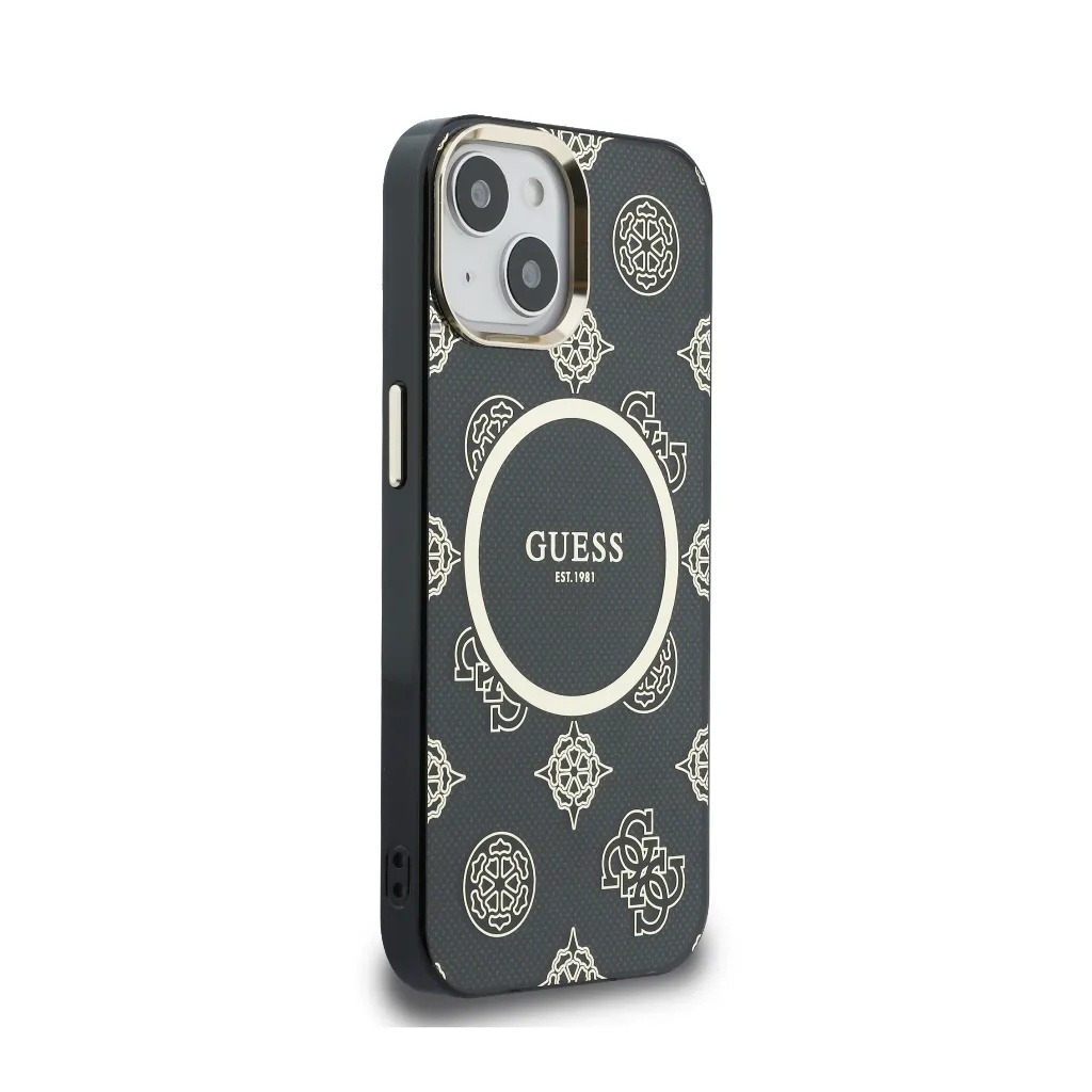 Guess maska MagSafe Peony Dot Print