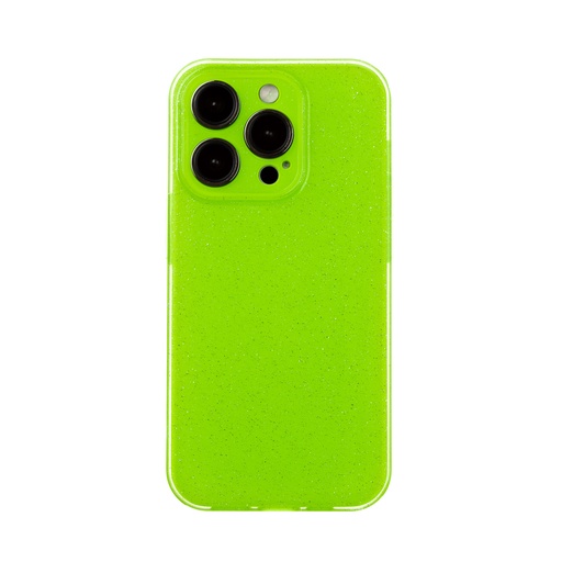 Silicone Case Shine (iPhone 14 Pro Max, light green)