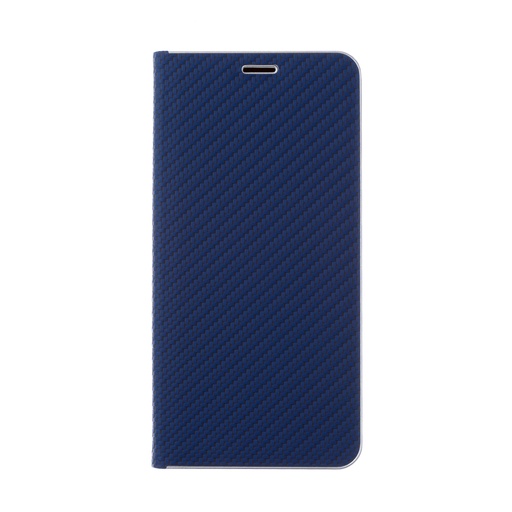 Preklopna maska Flip Carbon (iPhone 12/12 Pro, plavo)