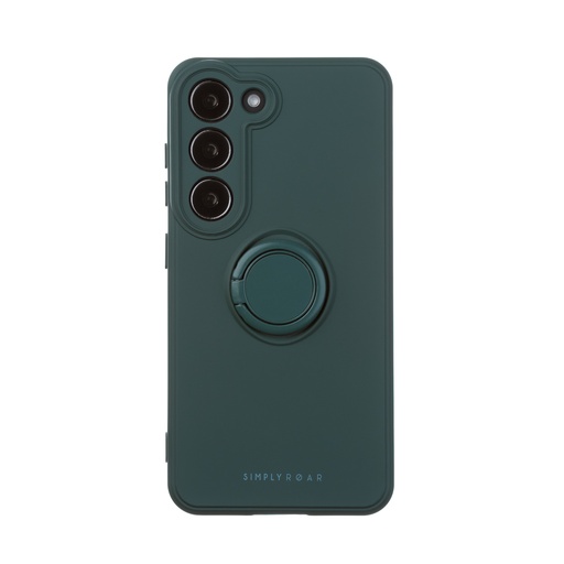 Silicone Case Monochrome Ring (Samsung A34, dark green)