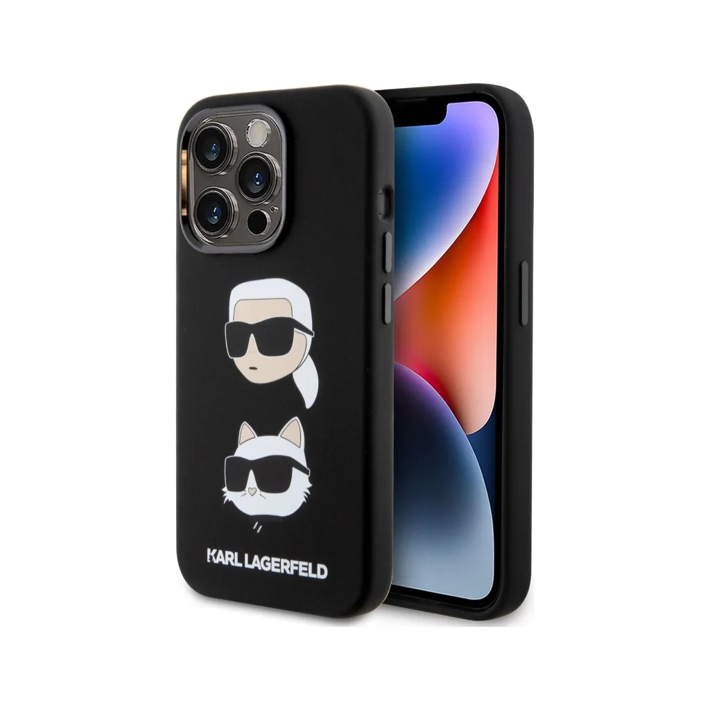 Karl Lagerfeld Phone Case K&C Heads Liquid
