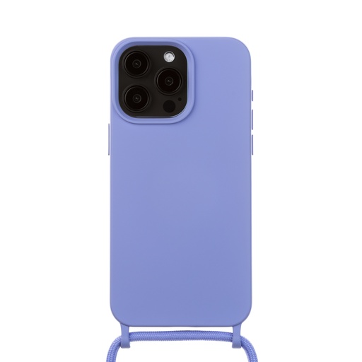 Phone Case Monochrome Cord (iPhone 15, purple)