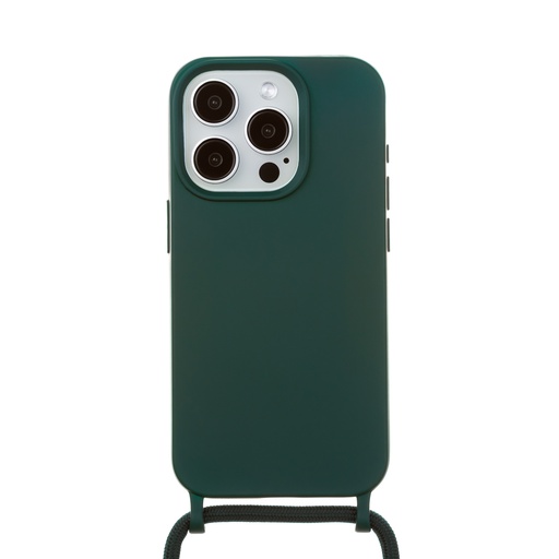 Maska Monochrome Cord (iPhone 13 Pro Max, tamno zeleno)