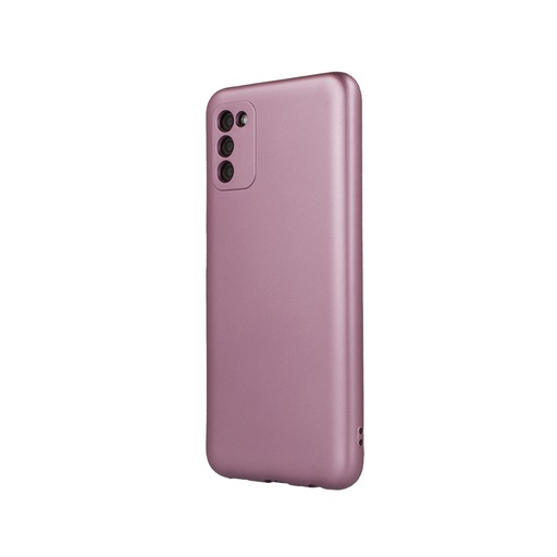 Silicone Case Ultra Lux Metallic (iPhone 15, pink)
