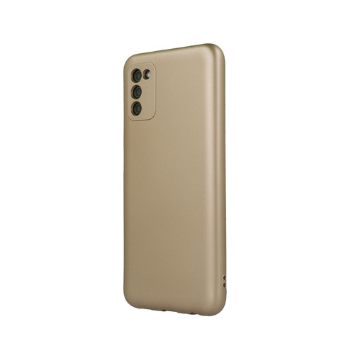 Silicone Case Ultra Lux Metallic (iPhone 15 Pro, gold)