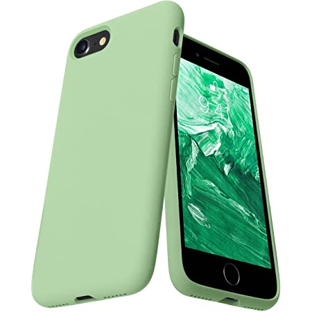 Silicone Case Ultra Light Green (iPhone 15, light green)