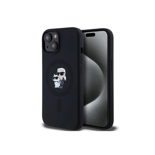 Karl Lagerfeld maska K&C Bodies Liquid MagSafe (iPhone 14 Pro, crno)