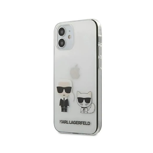 Karl Lagerfeld maska K&C Bodies Transparent (iPhone 12 Mini, prozirno)