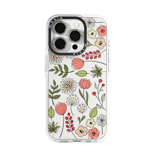 Phone Case Pattern Spring (Samsung S24, transparent)