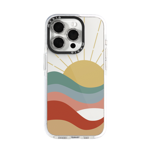 Phone Case Pattern Sunset (Samsung S23+, transparent)