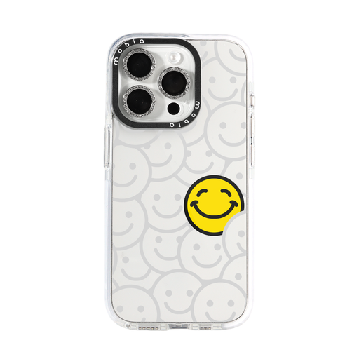 Maska Pattern Happy (Samsung S24+, prozirno)