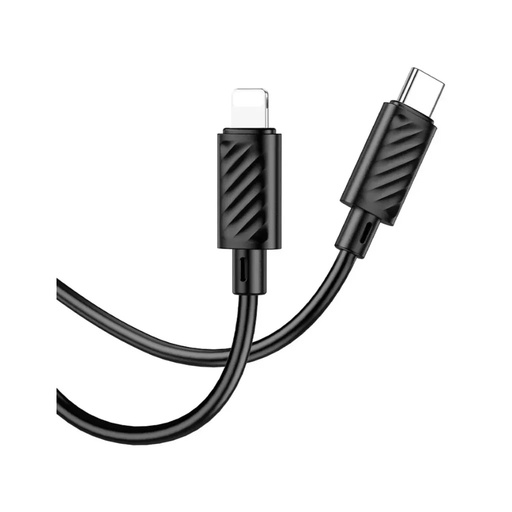 HOCO Cable Cord X88 USB C - Lightning (black, 1 m)