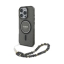 Guess maska MagSafe Glitter Beads Strap
