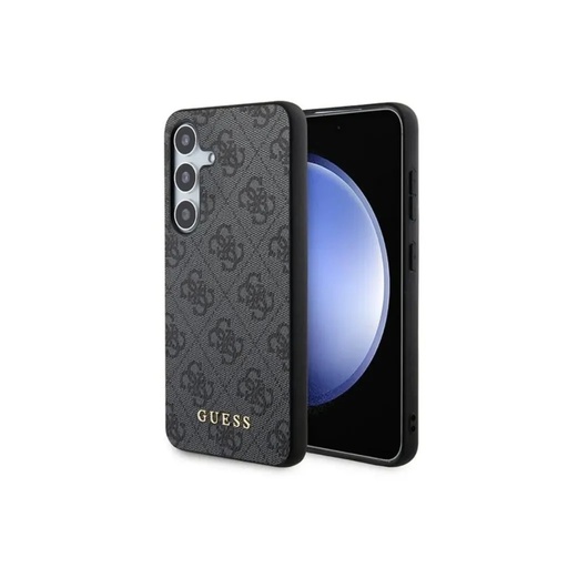 Guess maska 4G Pattern Gold Logo (Samsung S24, sivo)