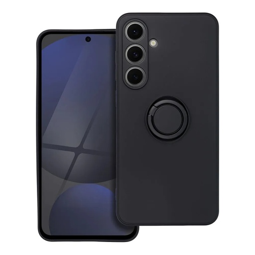 Silicone Case Monochrome Ring (iPhone 16 Pro Max, black)