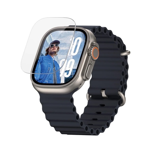 PanzerGlass zaštita za pametni sat Ultra-wide Fit + aplikator (Apple Watch Ultra Series 49 mm)
