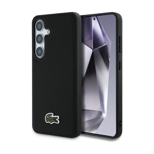 Lacoste maska MagSafe Woven Petit Logo (Samsung S25 Ultra, crno)