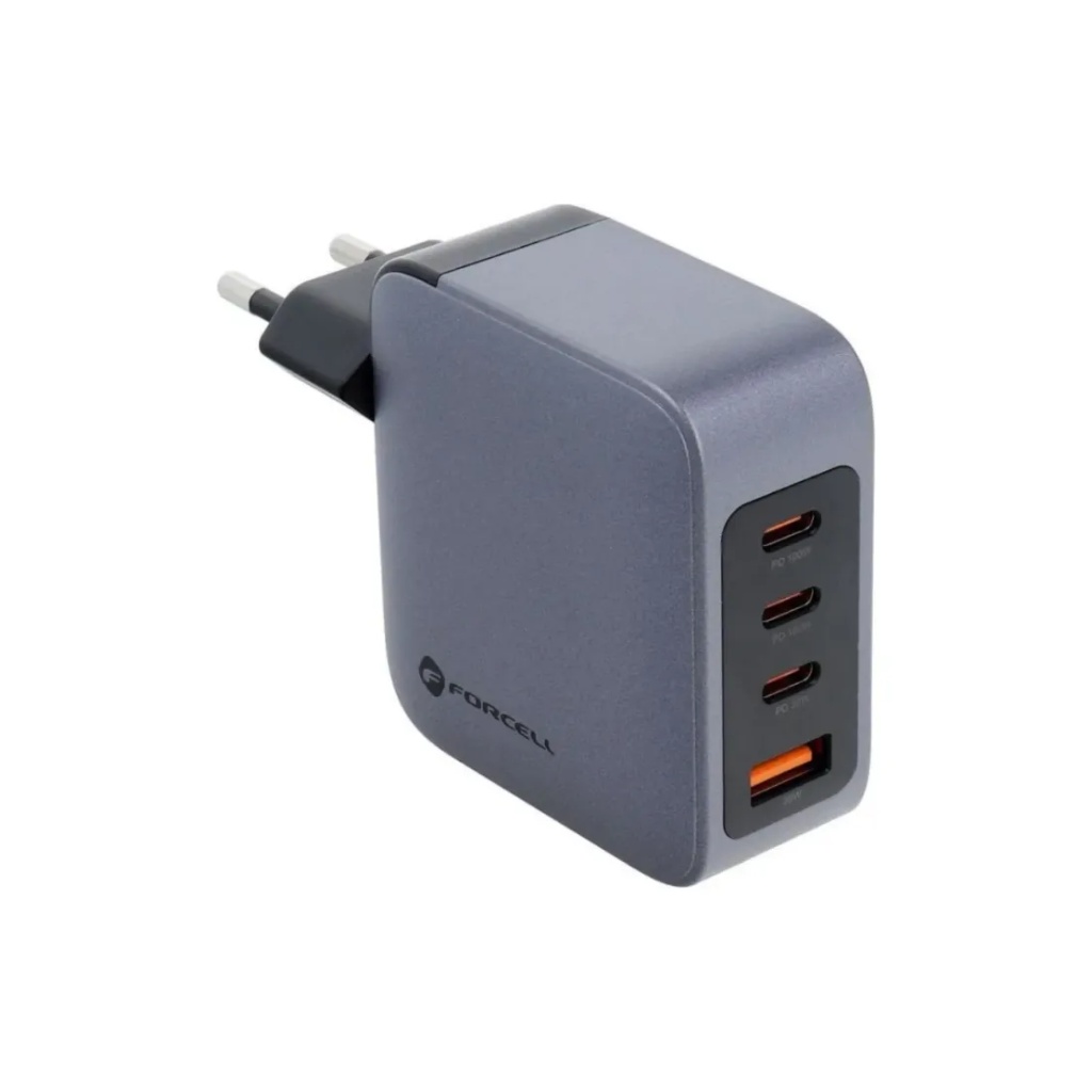 Forcell Wall Adapter USB+3x USB C 100W