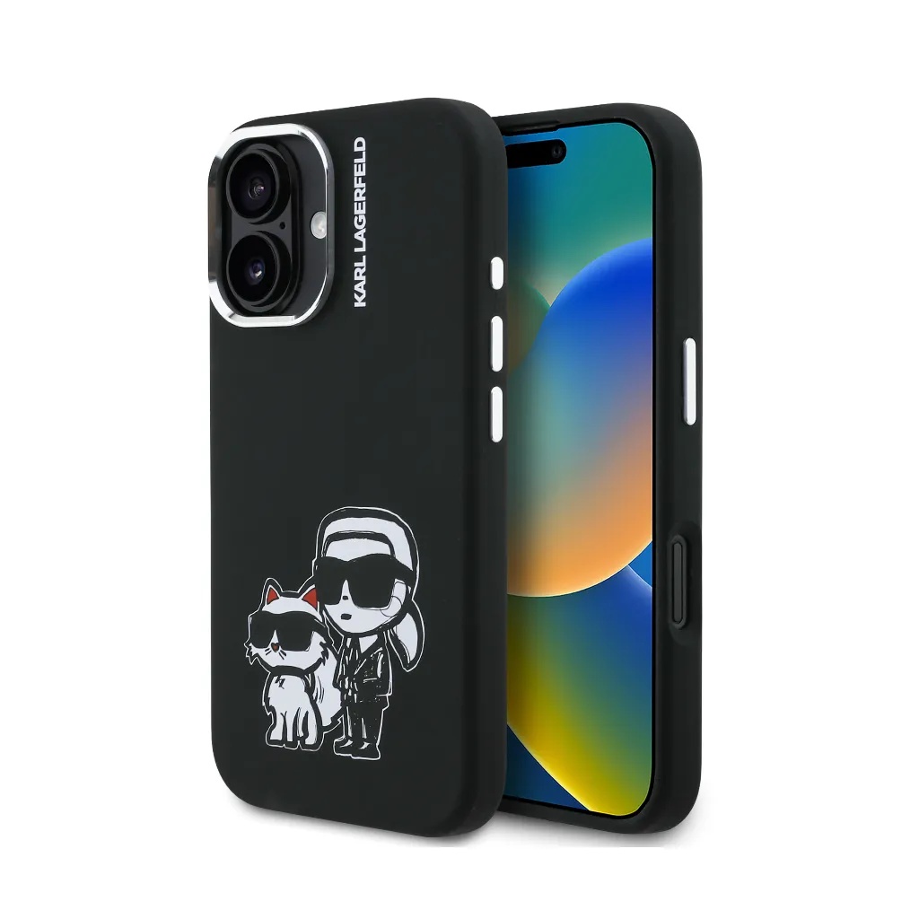 Karl Lagerfeld Phone Case K&C Sketch Liquid MagSafe