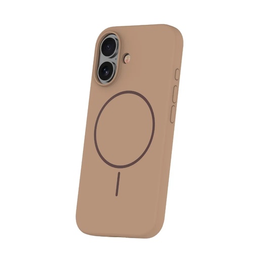 Silikonska maska MagSafe Thin (iPhone 17, smeđe)