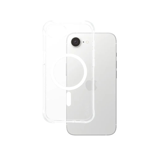 PanzerGlass Phone Case CARE Samba MagSafe Clear (iPhone 17 Pro, white)