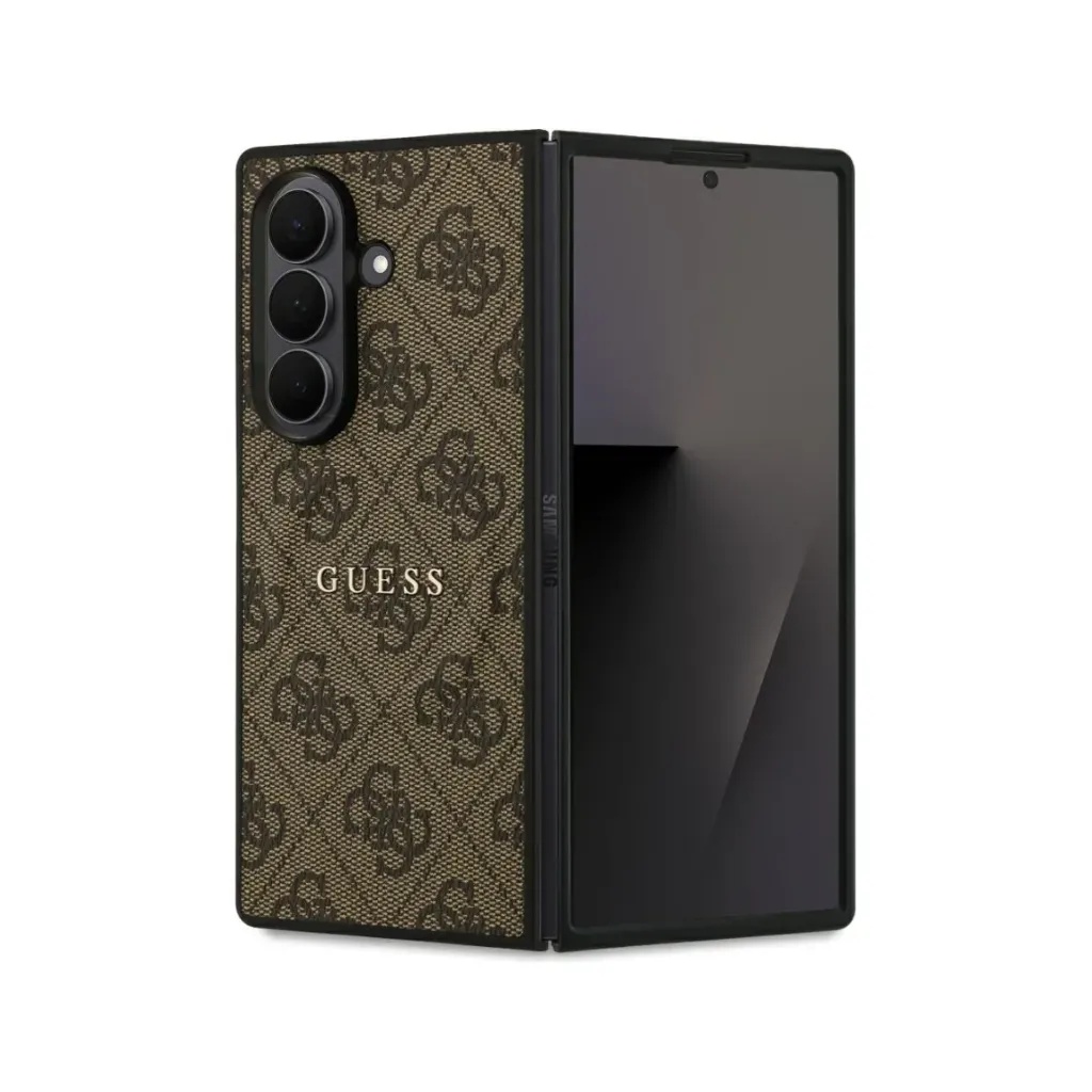 Guess Phone Case MagSafe 4G Pattern Camera Frame