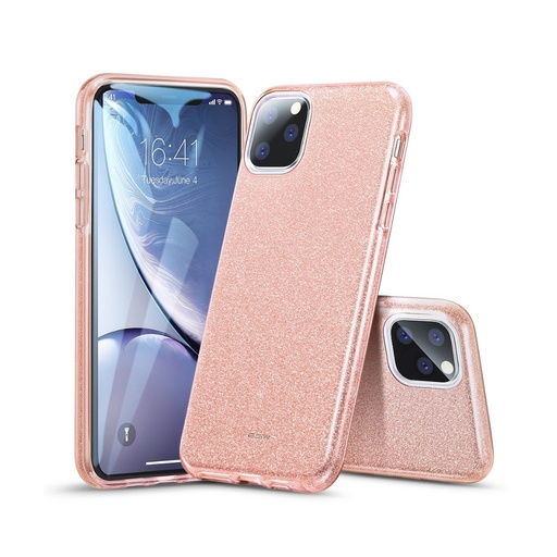 Phone Case 3in1 Glitter Light Pink (iPhone 11 Pro Max, light pink)