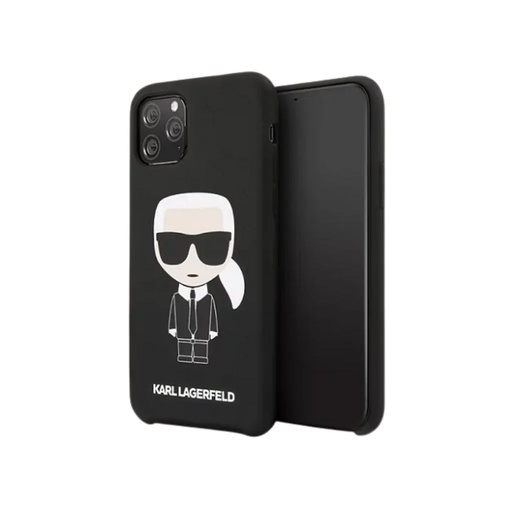 Karl Lagerfeld maska Ikonik Liquid (Samsung S21+, crno)