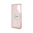 Guess maska MagSafe Glitter Ring Classic Logo