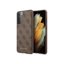 Guess Phone Case 4G Pattern Gold Logo