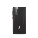 Ferrari maska Curved Red Stitch Perforated